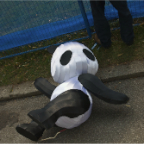 Break-dancing Panda